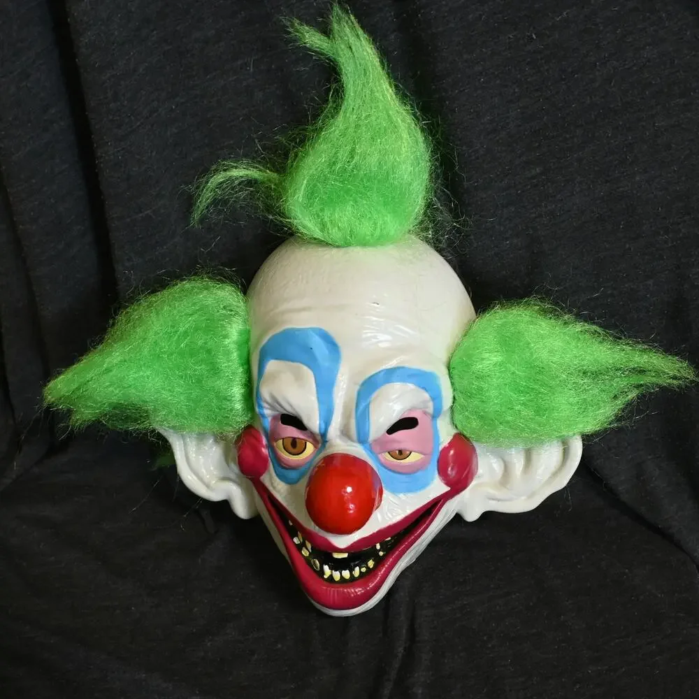 Killer Klowns From Outer Space Shorty Mask Horror Clown Halloween Costume